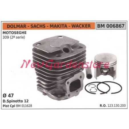 Piston cylinder segments DOLMAR chainsaw engine 309 006867 | NewgardenParts.com