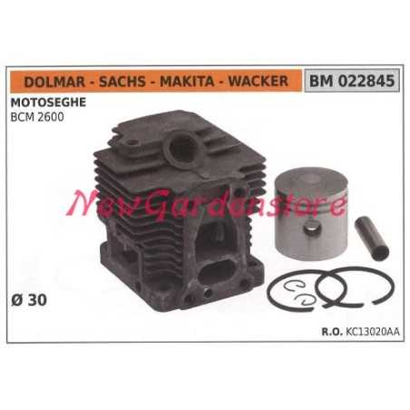 Segments de cylindre de piston moteur de tronçonneuse DOLMAR BCM 2600 022845 | NewgardenParts.com