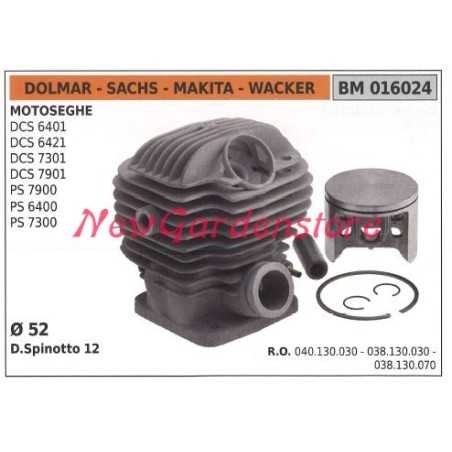 Segment piston cylinder DOLMAR chain saw motor DCS 6401 6421 7301 016024 | NewgardenParts.com
