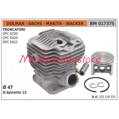 Piston cylinder segments DOLMAR cut-off saw motor DPC 6200 6410 017375 | NewgardenParts.com
