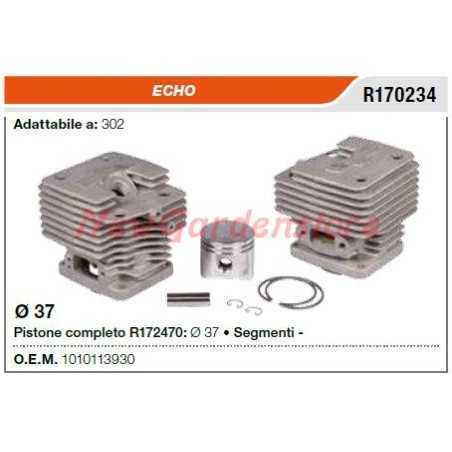 ECHO chainsaw segment piston cylinder 302 R170234 | NewgardenParts.com