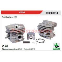 Cilindro pistone segmenti EFCO motosega 138 093800014 | NewgardenParts.com