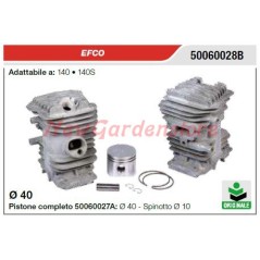 Cylindre à piston segment EFCO tronçonneuse EFCO 140 140S 50060028B