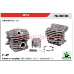 Cylindre de piston de segment de tronçonneuse EFCO 142 094200008