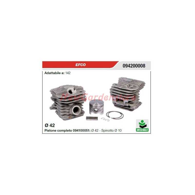 Cylindre de piston de segment de tronçonneuse EFCO 142 094200008
