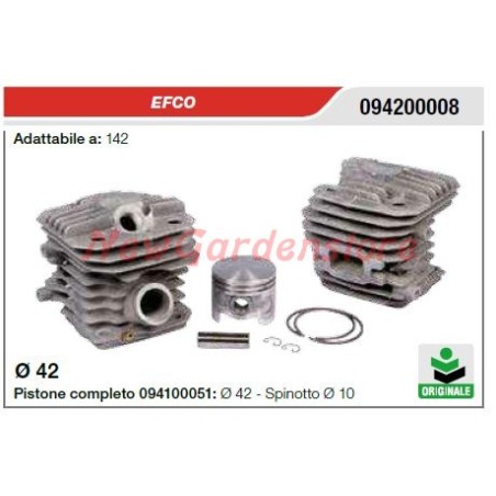 Cilindro pistone segmenti EFCO motosega 142 094200008 | NewgardenParts.com