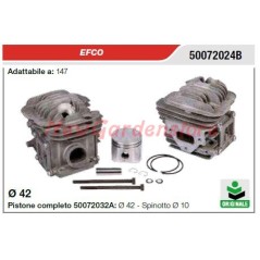 Cilindro pistone segmenti EFCO motosega 147 50072024B | NewgardenParts.com