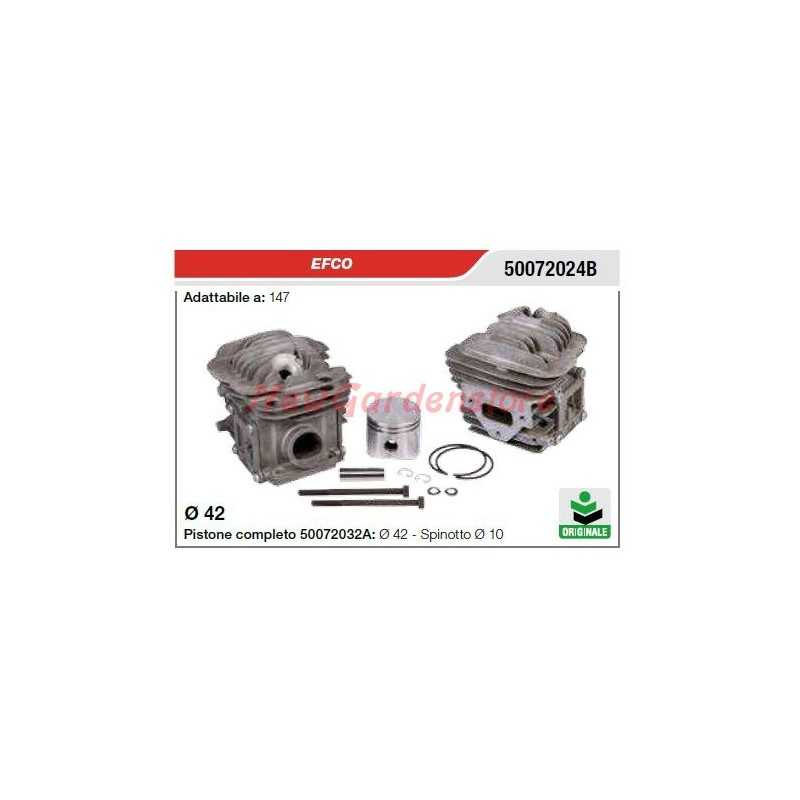 Cylindre de piston de segment de tronçonneuse EFCO 147 50072024B