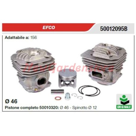 Cilindro pistone segmenti EFCO motosega 156 50012095B | NewgardenParts.com