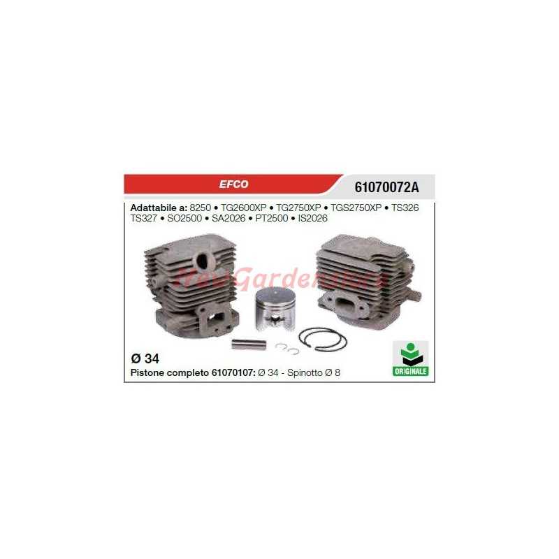 EFCO Kettensäge 8250 TG2600XP TS326 61070072A EFCO Segmentkolbenzylinder