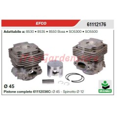 Cilindro pistone segmenti EFCO motosega 8530 8535 8550 BOSS 61112176 | NewgardenParts.com