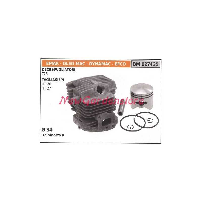 Kolben-Zylinder-Segmente EMAK Freischneider-Motor 725 027435