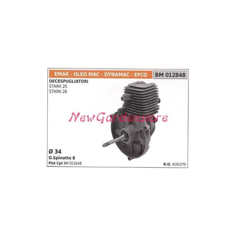 Piston cylinder segments EMAK brushcutter engine STARK 25 26 012848