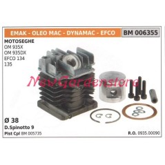 Cilindro pistone segmenti EMAK motore motosega OM 935X 935DX EFCO 134 135 006355 | NewgardenParts.com