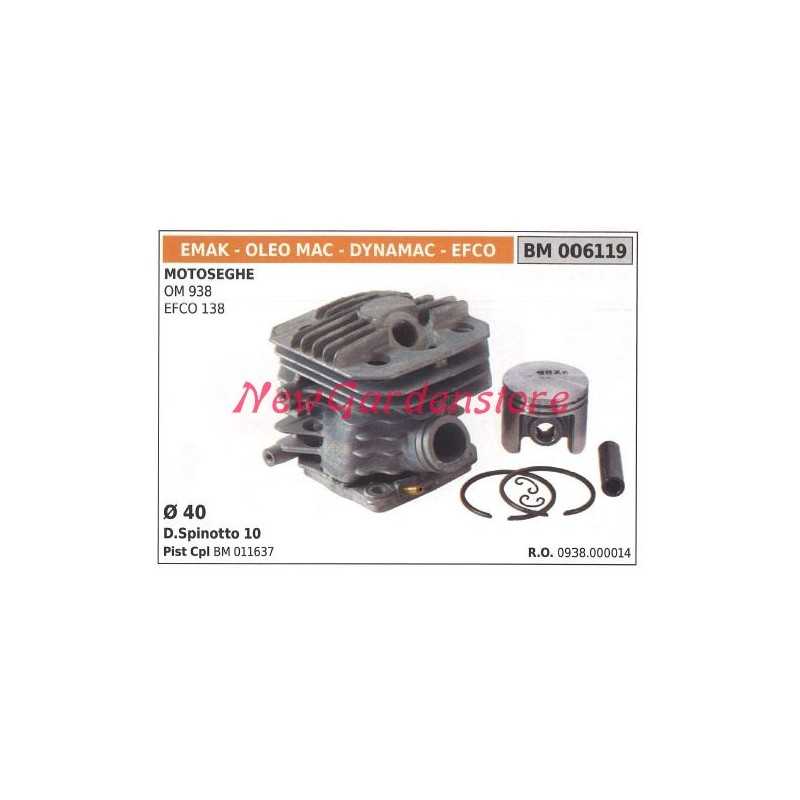 Segmentos de cilindro de pistón EMAK motor de motosierra OM 938 EFCO 138 006119