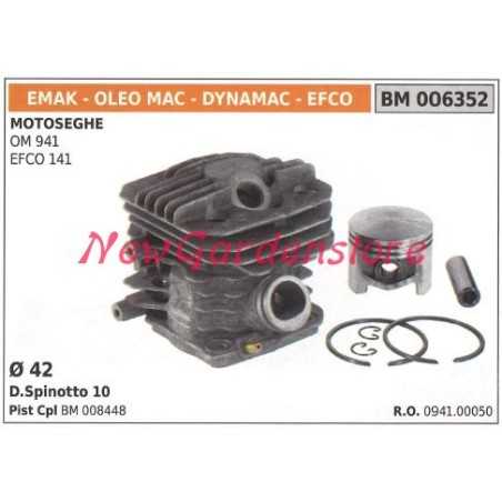 EMAK piston rod piston ring cylinder EMAK chainsaw OM 941 EFCO 141 006352 | NewgardenParts.com