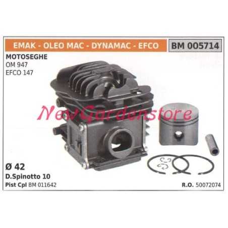Segmented piston cylinder EMAK OM 947 chainsaw engine EFCO 147 005714 | NewgardenParts.com