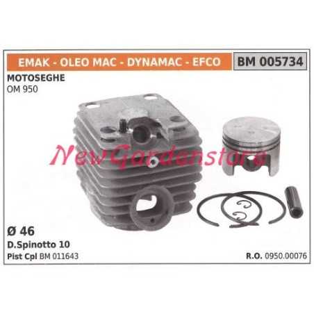 Piston cylinder segments EMAK chainsaw OM 950 engine 005734 | NewgardenParts.com
