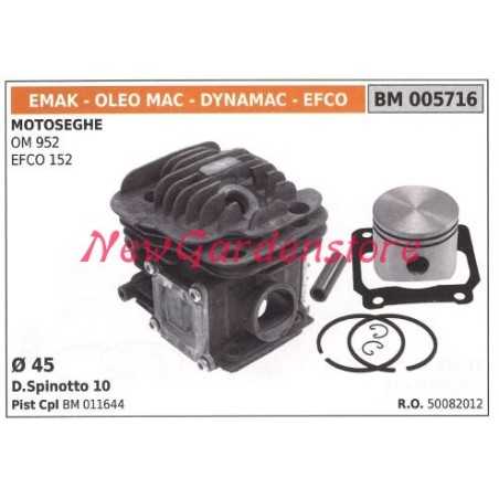 Piston cylinder segments EMAK chainsaw engine OM 952 EFCO 152 005716 | NewgardenParts.com