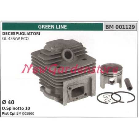 Segments de cylindre à piston GREEN LINE pour débroussailleuse GL 43S/W ECO 001129 | NewgardenParts.com