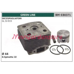 Cilindro pistone segmenti GREEN LINE motore decespugliatore GL 53 ECO 030371 | NewgardenParts.com