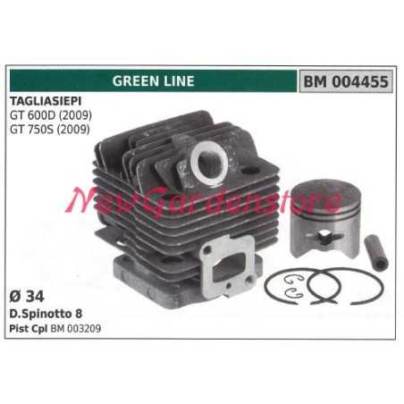 GREEN LINE segment piston cylinder GREEN LINE hedge trimmer engine GT 600D 750S 004455 | NewgardenParts.com