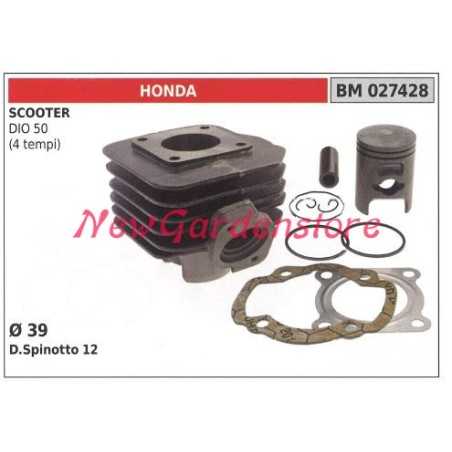 Piston ring cylinder segments HONDA scooter engine DIO 50 4-SPEED 027428 | NewgardenParts.com