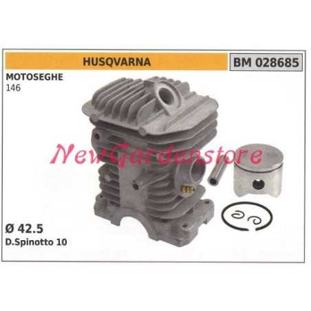 Piston cylinder segments HUSQVARNA chainsaw engine 146 028685 | NewgardenParts.com
