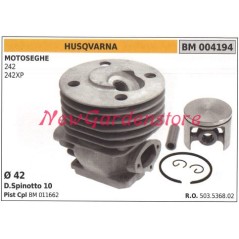 Piston cylinder segments HUSQVARNA chainsaw engine 242 242XP 004194 | NewgardenParts.com