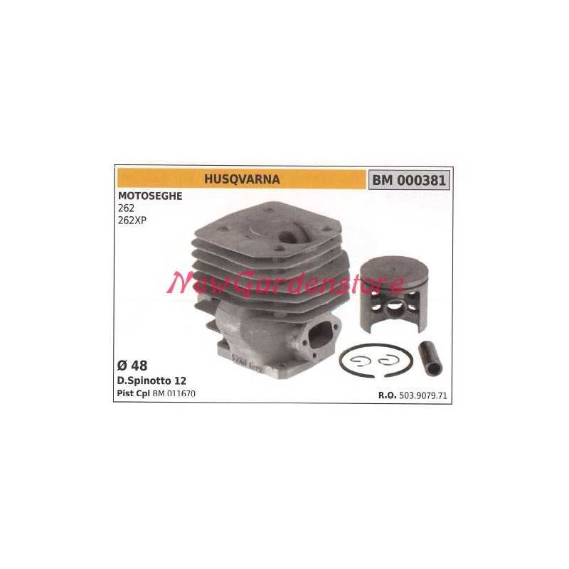 Piston cylinder segments HUSQVARNA chainsaw engine 262 262XP 000381
