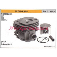 Piston cylinder segments HUSQVARNA chainsaw engine 357 359 359EPA 015703 | NewgardenParts.com
