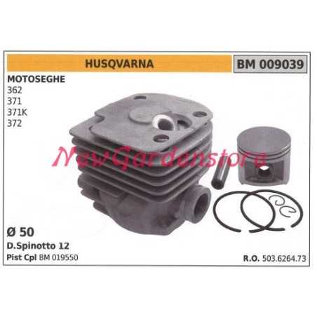 Piston cylinder segments HUSQVARNA chainsaw engine 362 371 371K 372 009039 | NewgardenParts.com