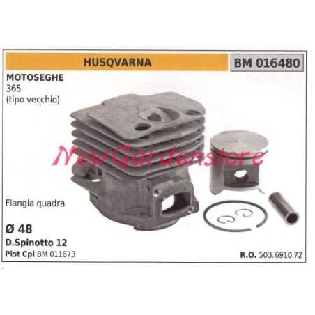 Piston cylinder segments HUSQVARNA chainsaw engine 365 old type 016480 | NewgardenParts.com