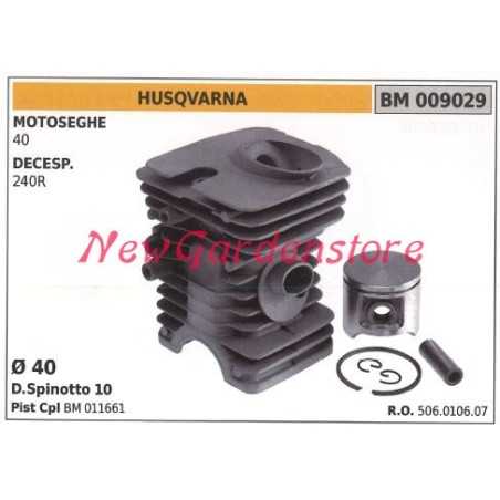 Piston cylinder segments HUSQVARNA chainsaw engine 40 009029 | NewgardenParts.com