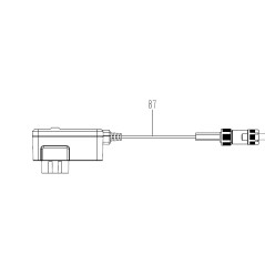 Bloc d'alimentation ORIGINAL WORX 100-240V 20V tondeuse robot WR130E