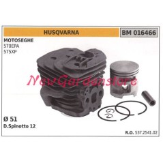 Piston cylinder segments HUSQVARNA chainsaw engine 570EPA 575XP 016466 | NewgardenParts.com