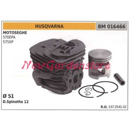 Piston cylinder segments HUSQVARNA chainsaw engine 570EPA 575XP 016466 | NewgardenParts.com