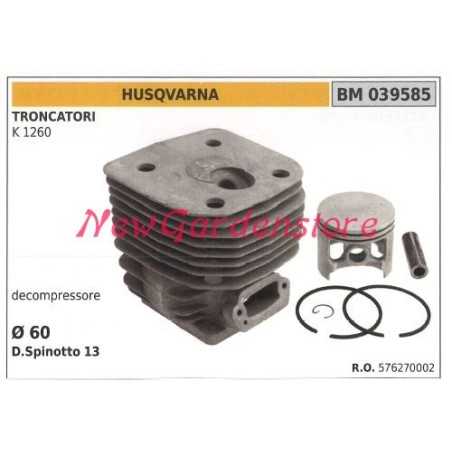 Piston cylinder segments HUSQVARNA cut-off saw engine K 1260 039585 | NewgardenParts.com