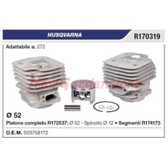 HUSQVARNA chainsaw piston ring cylinder 272 R170319 | NewgardenParts.com