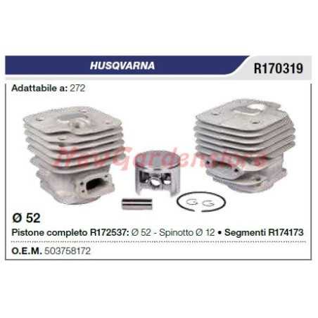 Kolben-Zylinder-Segmente HUSQVARNA Kettensäge 272 R170319 | NewgardenParts.com