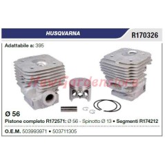 Piston cylinder segments HUSQVARNA chainsaw 395 R170326 | NewgardenParts.com