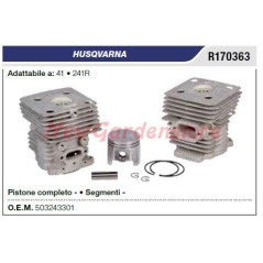 Segments de piston de cylindre HUSQVARNA tronçonneuse 41 241R R170363 | NewgardenParts.com
