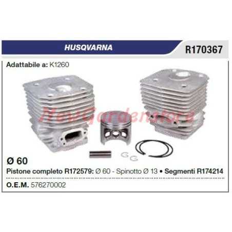 Kolbenzylindersegmente HUSQVARNA Kappsäge K1260 R170367 | NewgardenParts.com