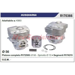 HUSQVARNA Kappsäge K960 Segment Kolbenzylinder R170366 | NewgardenParts.com