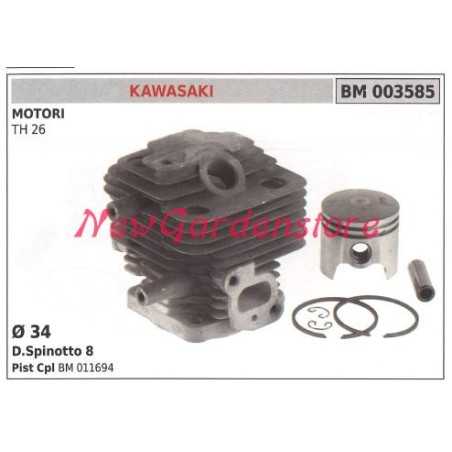 Piston cylinder segments KAWASAKI brushcutter TH 26 003585 | NewgardenParts.com