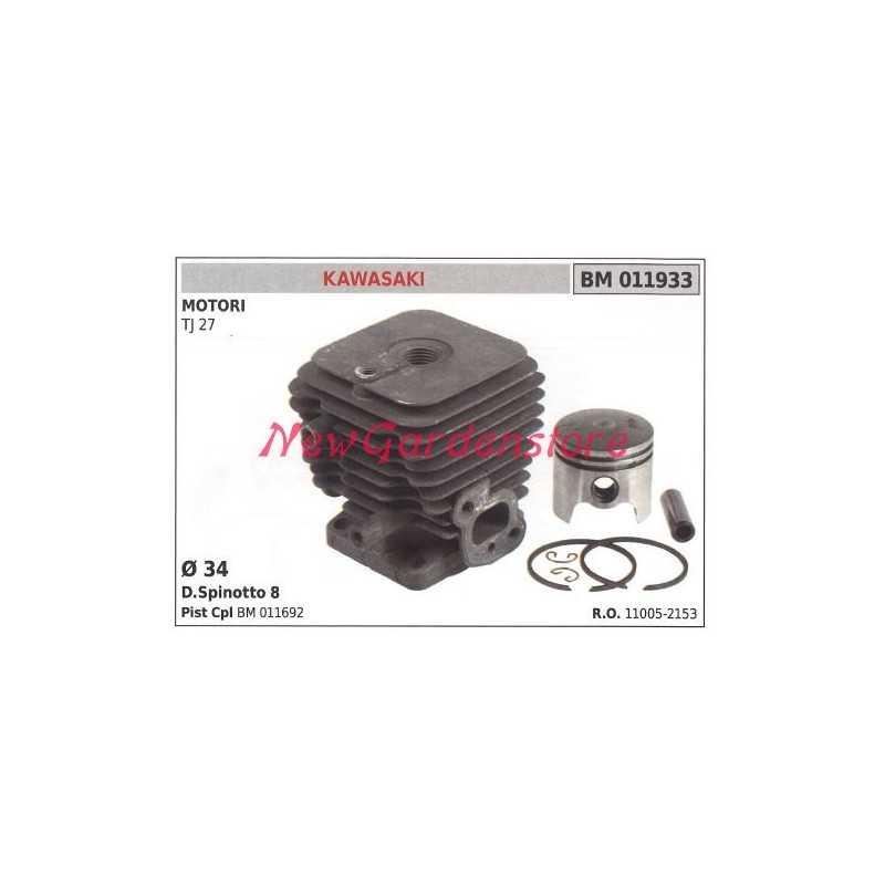 Kolben-Zylinder-Segmente KAWASAKI Bürstenmäher TJ 27 011933