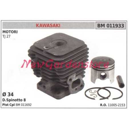 Piston cylinder segments KAWASAKI brushcutter TJ 27 011933 | NewgardenParts.com