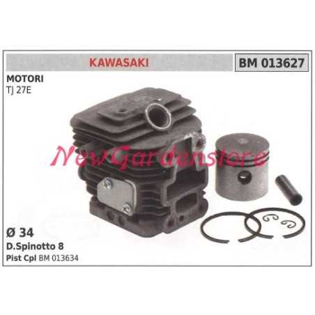 Piston cylinder segments KAWASAKI brushcutter TJ 27E 013627 | NewgardenParts.com