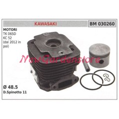 Piston cylinder segments KAWASAKI brushcutter TK 065D kc 52 030260 | NewgardenParts.com