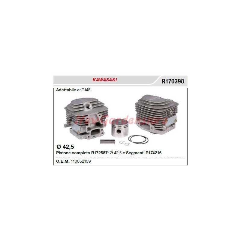 KAWASAKI desbrozadora TJ45 segmentos pistón cilindro R170398